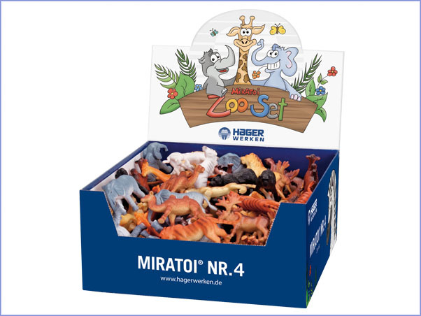 Mirato-Spielzeug sort 4 ZOO