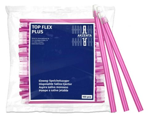 TOP Flex Plus nyálszívó rózsaszín