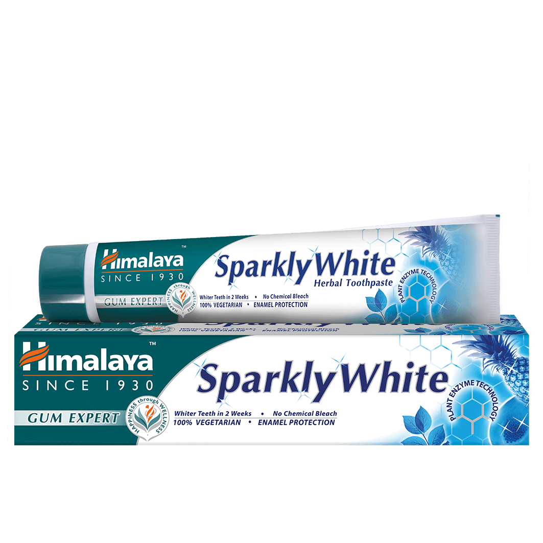 Sparkly White fogfehérítő gyógynövényes fogkrém 2*75ml